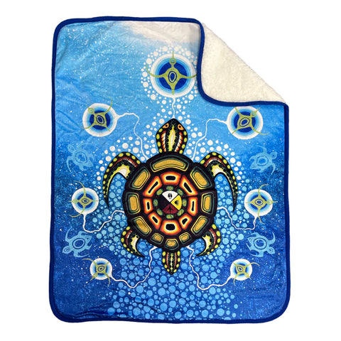 Baby Blanket - Medicine Turtle (19032)