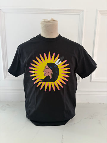 T-shirt: Woman Warrior (Black)