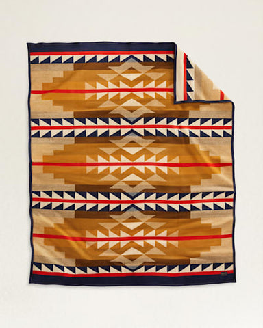 Pendleton Blanket - Twin (Tan Medicine Bow)