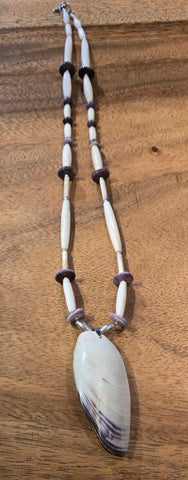Wampum Full Necklace - Rectangular