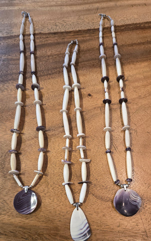 Wampum Full Necklace - Circle