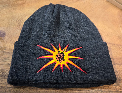 Embroidered Tuque - Warrior (Grey)