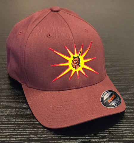 Warrior Hat (Burgundy)