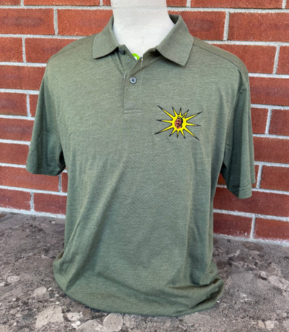 Warrior Polo Style Shirt (Green)