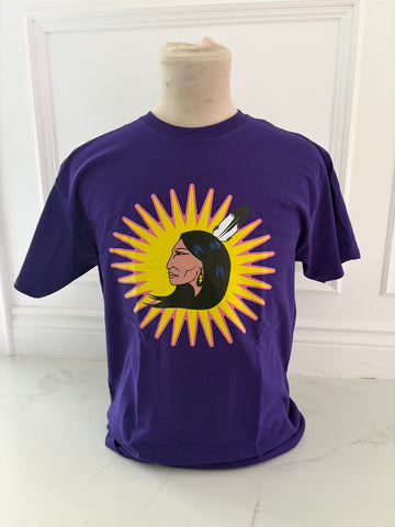 T-shirt: Woman Warrior (Purple)