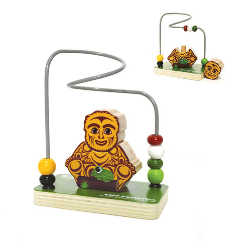 Stacking Animal Bead Mazes - Baby Sasquatch (SABM101)