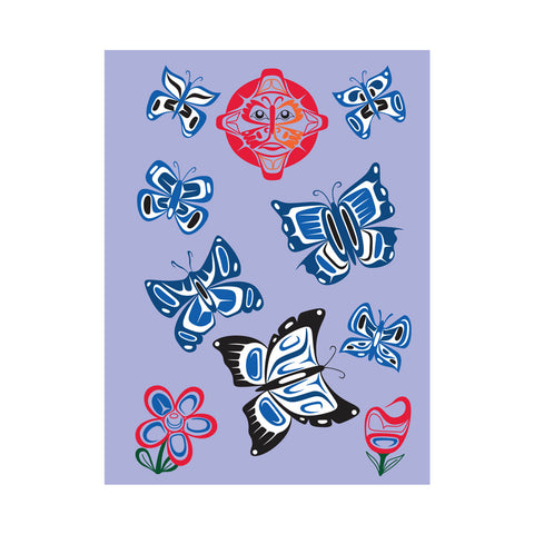 Blank Card - Butterflies (FC101)