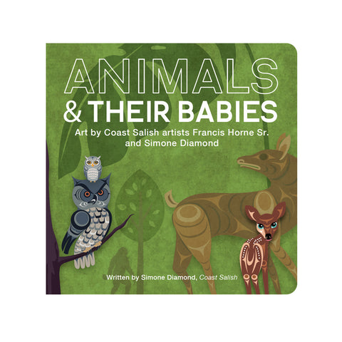 Board Book: Animals and Their Babies (CBB23)