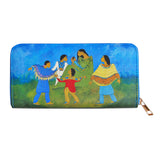 Zip Around Wallet - Family Circle (2192)