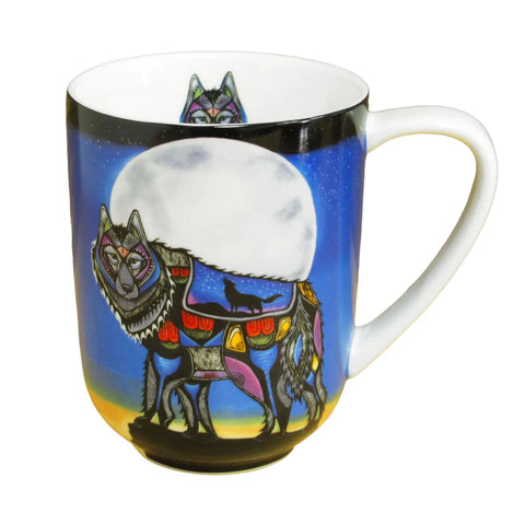 Fine Porcelain Mug - Wolf (9289)