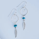 Dreamcatcher Sterling Silver Earrings (PMSS22)