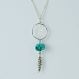 Dreamcatcher Sterling Silver Necklace (PMSS22-P)