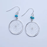 Dreamcatcher Sterling Silver Earrings (PMSS25)
