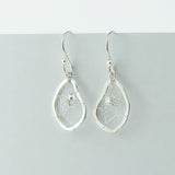 Teardrop Sterling Silver Earrings (PMSS20)