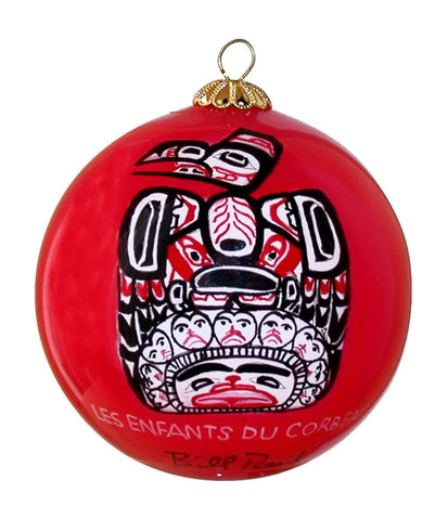 Glass Ornament - Children of the Raven: Red (9421RED)