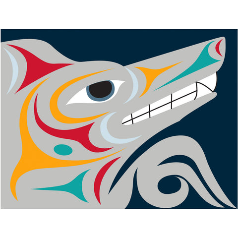 Blank Card - Wolf (FC96)