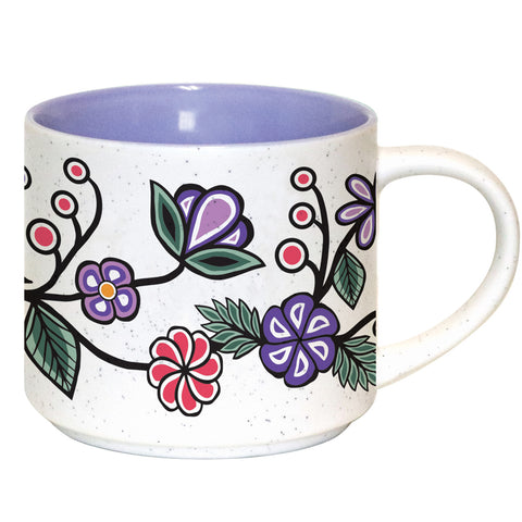 Ceramic Mug - Ojibwe Florals (CMUG27)