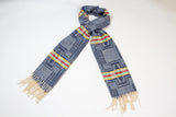 Wool Scarf - Morning Star: Royal Blue (NTV-SCF10-1)