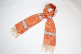 Wool Scarf - Morning Star: Orange (NTV-SCF10-4)