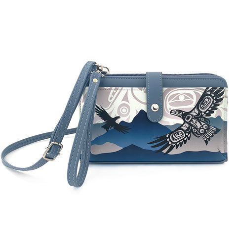 Smartphone Crossbody Bag - Soaring Eagle (SPB12)