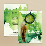 Blank Card - Always Strive for Balance (GCDC32)