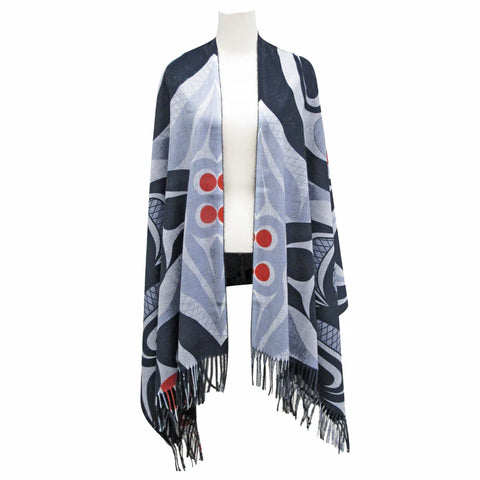 Eco Shawl - Killer Whale (18138)