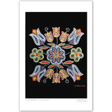 Blank Card - Silver Threads (3527)