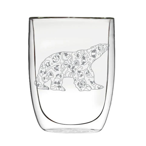 Double Wall Glass - Spring Bear (4511)