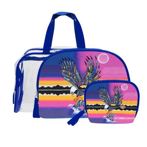 Native Fashion 3pc Cosmetic Set - Eagle (6181)
