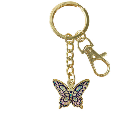 Enamel Keychain - Butterfly (EKEY14)