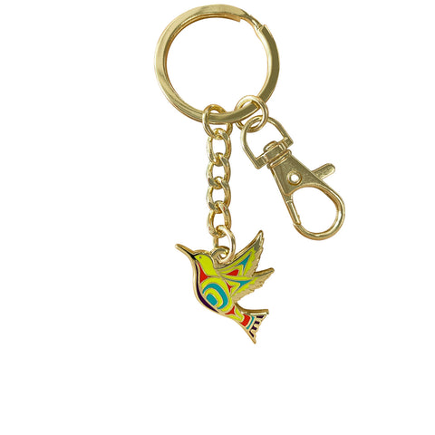 Enamel Keychain - Hummingbird (EKEY17)
