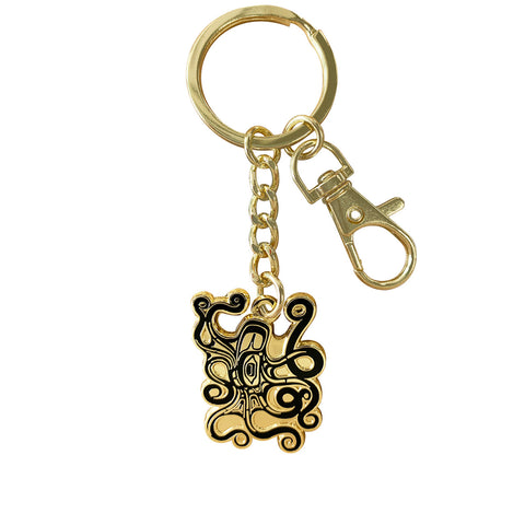 Enamel Keychain - Octopus: Nuu (EKEY26)