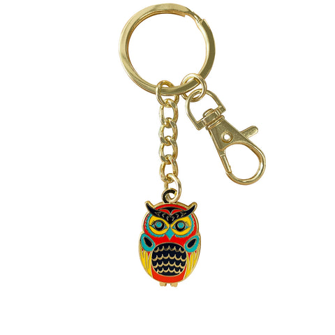 Enamel Keychain - Owl (EKEY13)