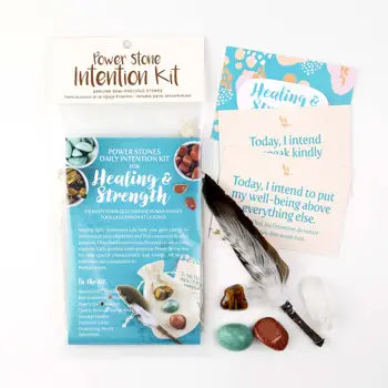 Power Stone Intention Kit - Healing & Strength (PSKIT3)