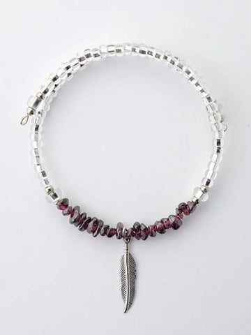 Birthstone Bracelet - January (WR1)
