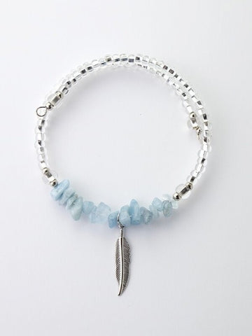 Birthstone Bracelet - March (WR3)