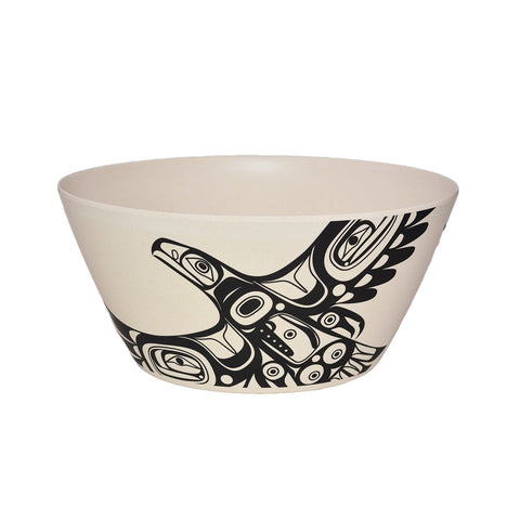 Bamboo Bowl (10”) - Soaring Eagle (BFBBC)