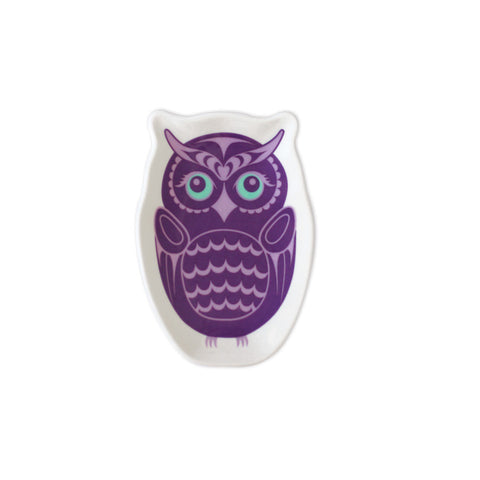 Ceramic Trinket Dish - Owl (TDISH12)