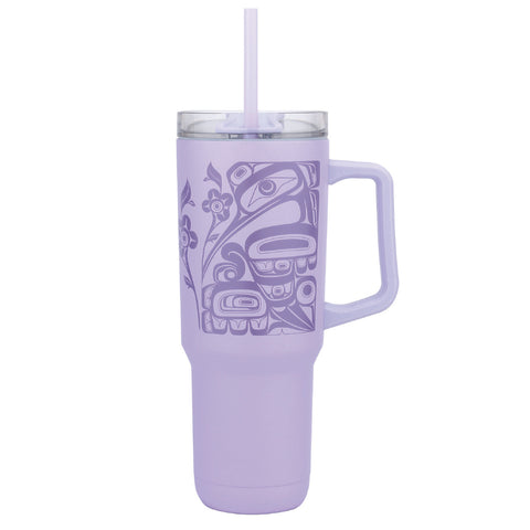 Insulated Tumbler with Straw - Spirit Messenger (TWS12)