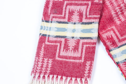 Wool Scarf - Morning Star: Red (NTV-SCF10-10)