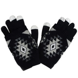 Knit Gloves - Diamond Ridge (1128-ASST)