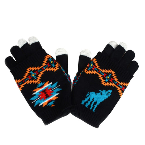 Knit Gloves - Legacy Trail: Wolf (1127-ASST)
