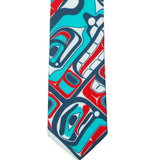 Silk Tie - Bentwood Box (5598)
