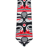 Silk Tie - Killer Whale (5599)