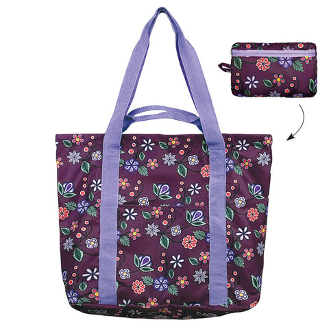 Packable Tote - Ojibwe Florals (PACKT16)