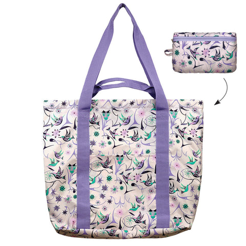 Packable Tote - Hummingbirds (PACKT15)