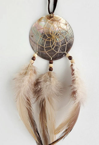 Dreamcatcher: Mother of Pearl - Brown (DC1451)