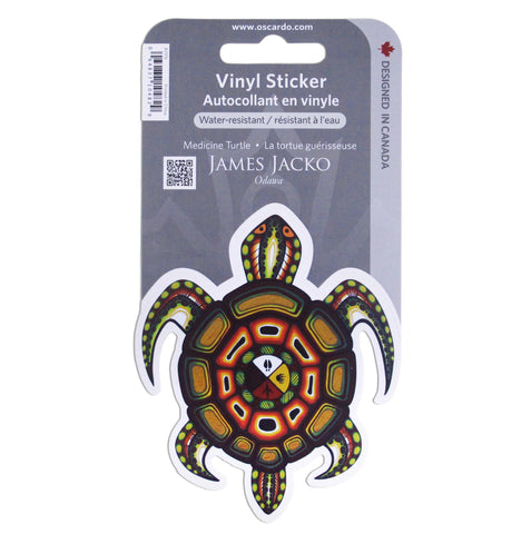 Vinyl Sticker - Medicine Turtle (2916)