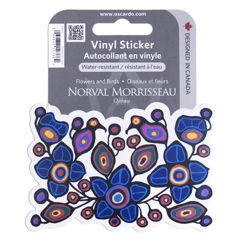 Vinyl Sticker - Flowers & Birds (2910)