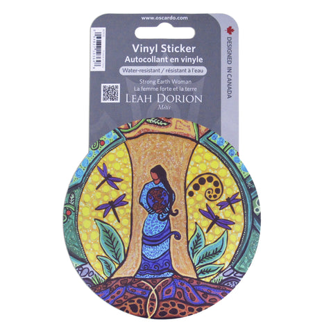 Vinyl Sticker - Strong Earth Woman (2908)
